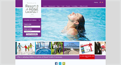 Desktop Screenshot of golf-hotel-lacanau.fr